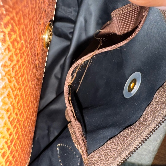 Longchamp Dark Brown Tote Bag - Picture 4 of 6